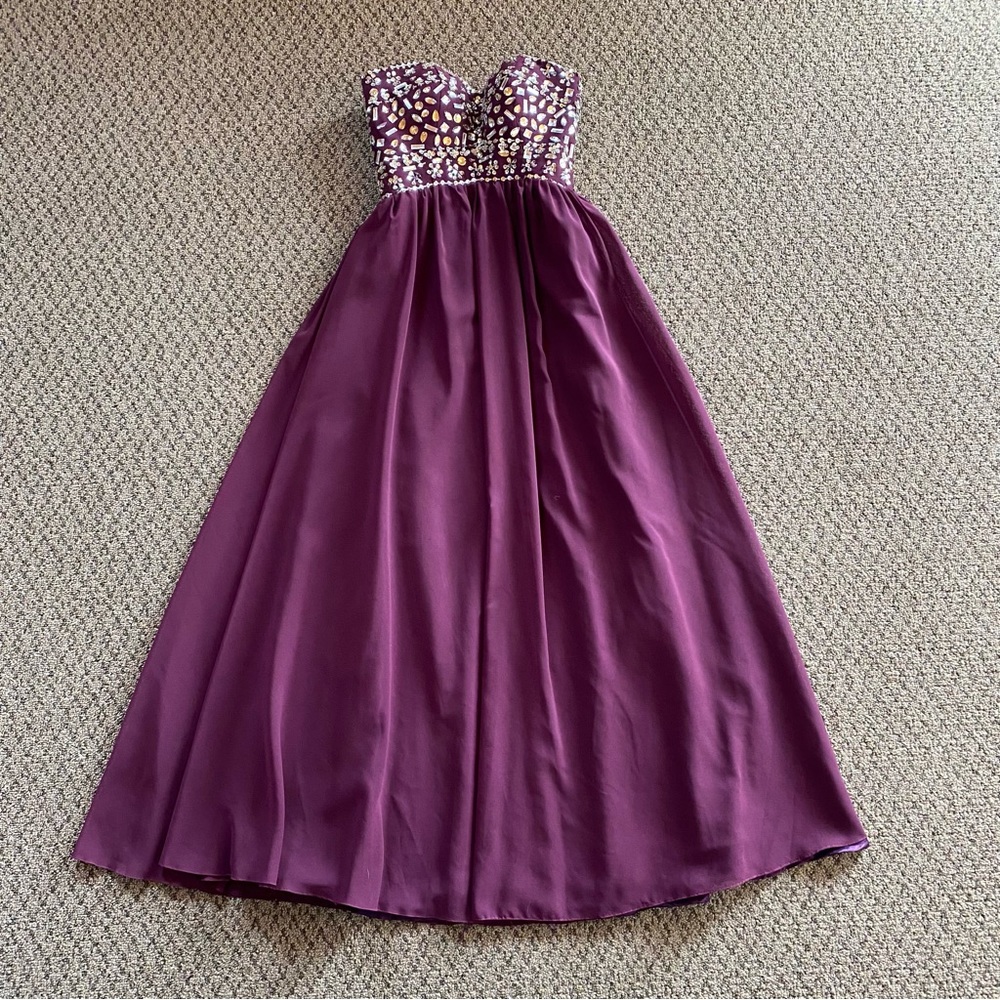 ‼️Strapless Sequin Formal Dress‼️